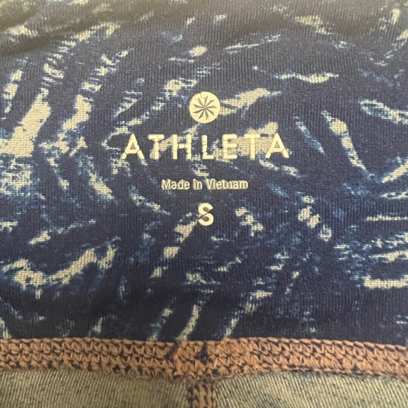 Athleta Zebra Chaturanga™ Tight - size S - blue/gray - Picture 6 of 10
